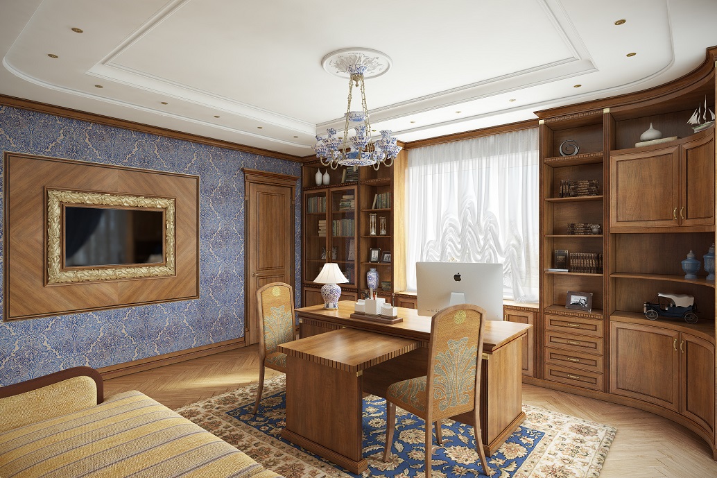 Дизайн кабинета в Хабаровске