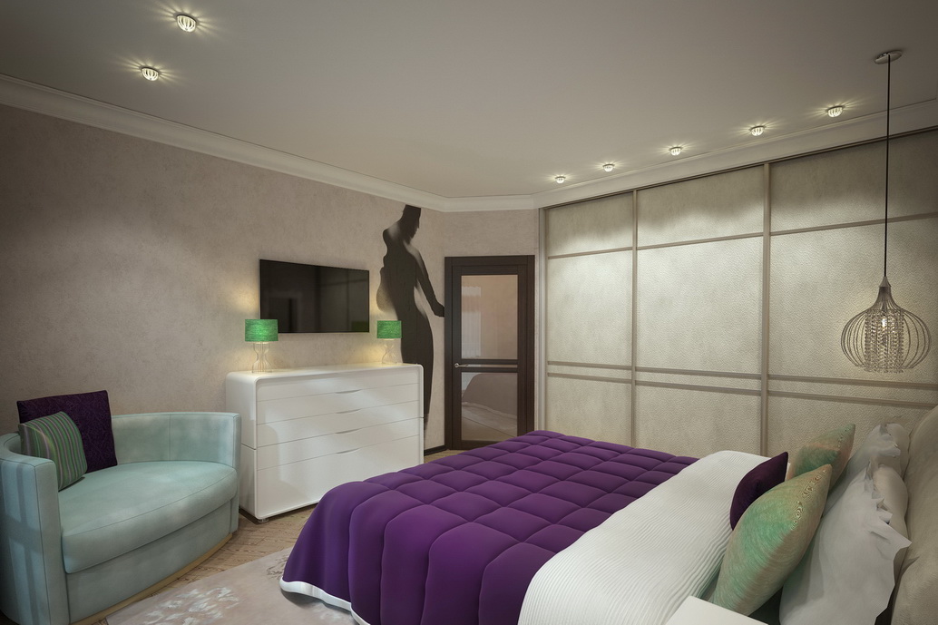 Дизайн спальной комнаты Хабаровск