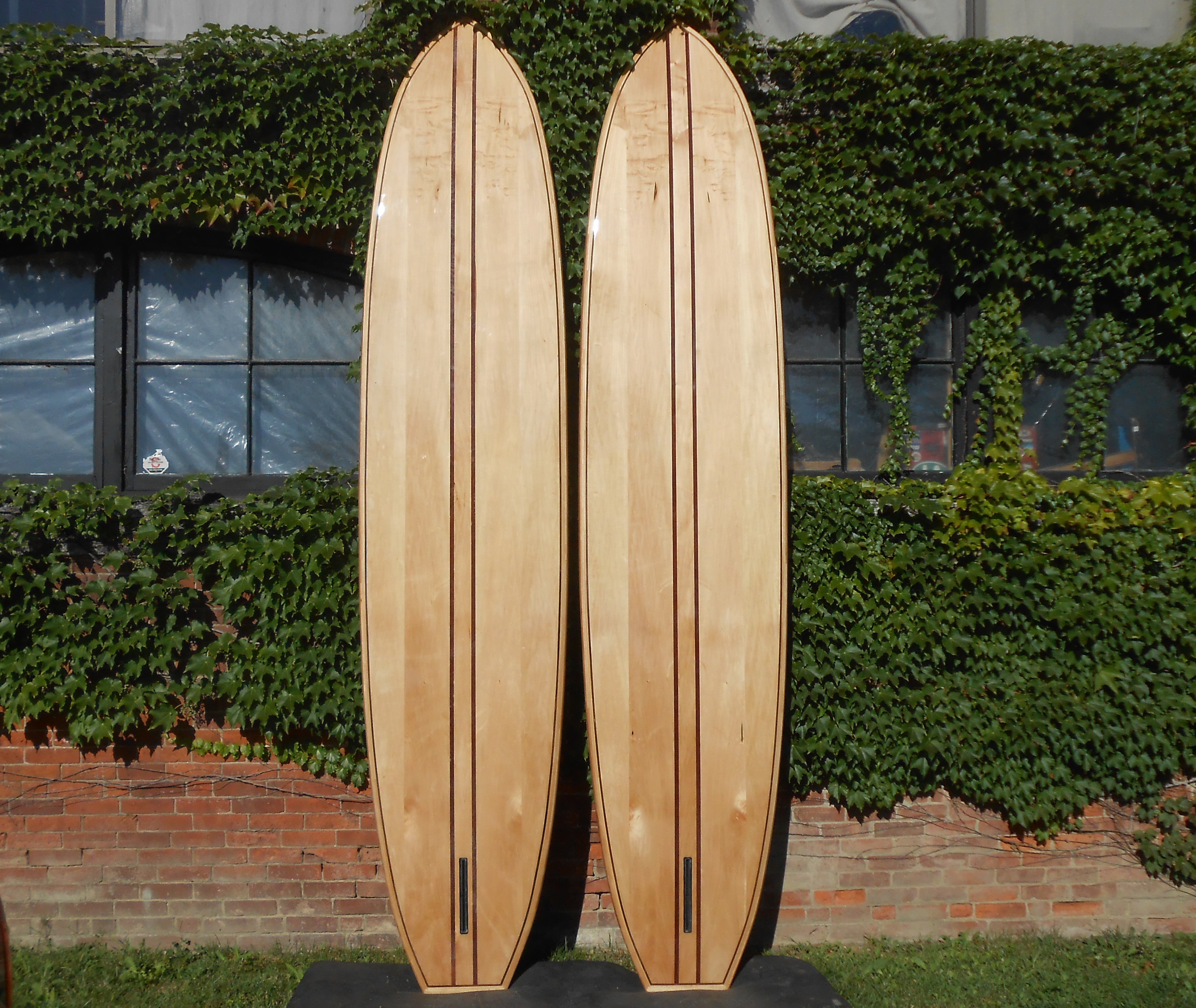 12' pallet wood stand up paddle boards 010