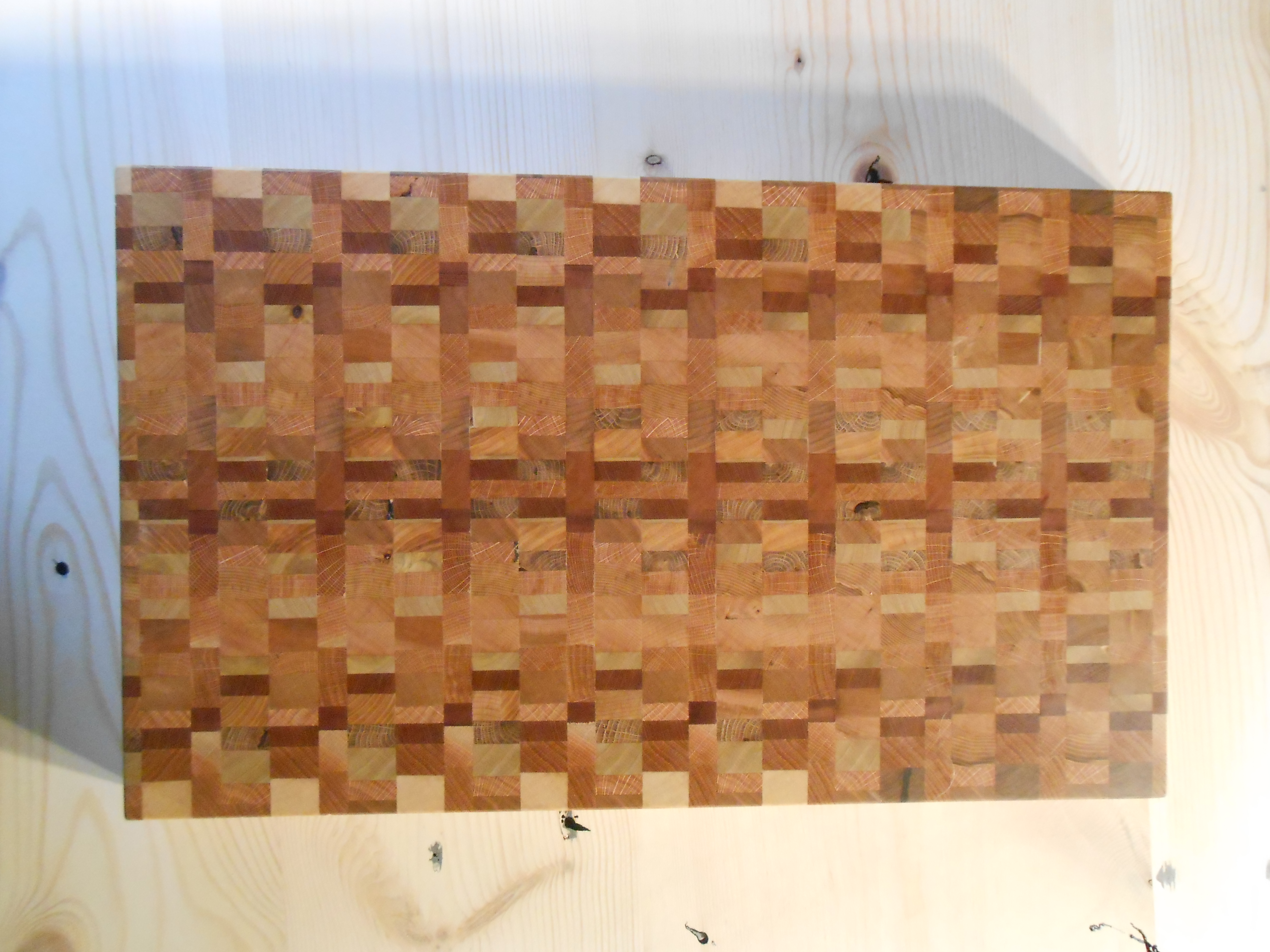End Grain Wood Cutting Board