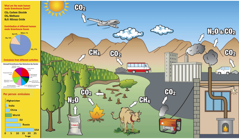 Carbon Dioxide: The No. 1 Greenhouse Gas