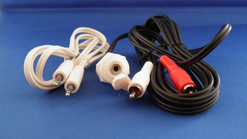 RCA Stereo Adapters with Cable