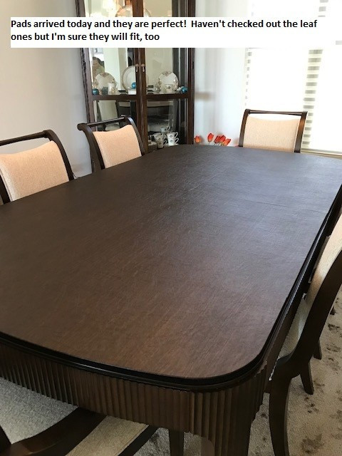Best Tabletop Protector Pads Top Custom Dining Table Protecting Pads Heartland Table Pads