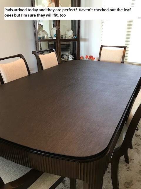 dining room table cover pad