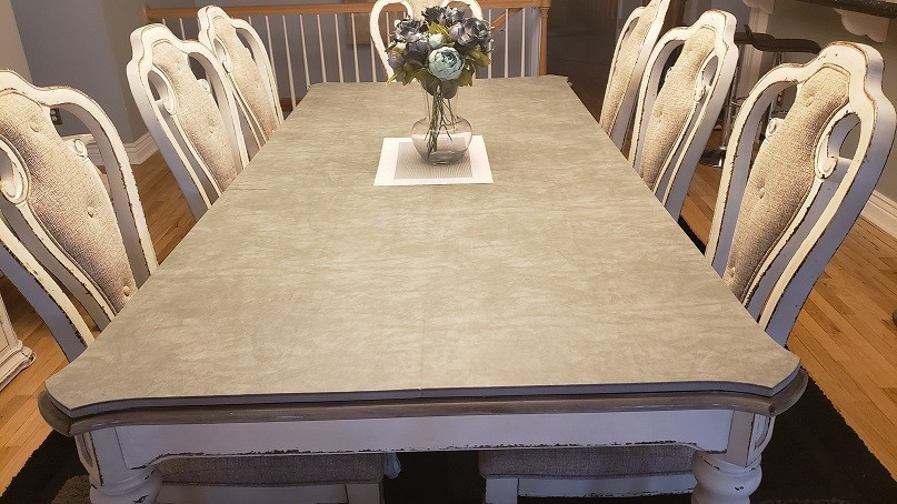 The Best Tabletop Protector Pads; Top Custom Dining Table Protecting Pads;  Table Protecting Table Mats