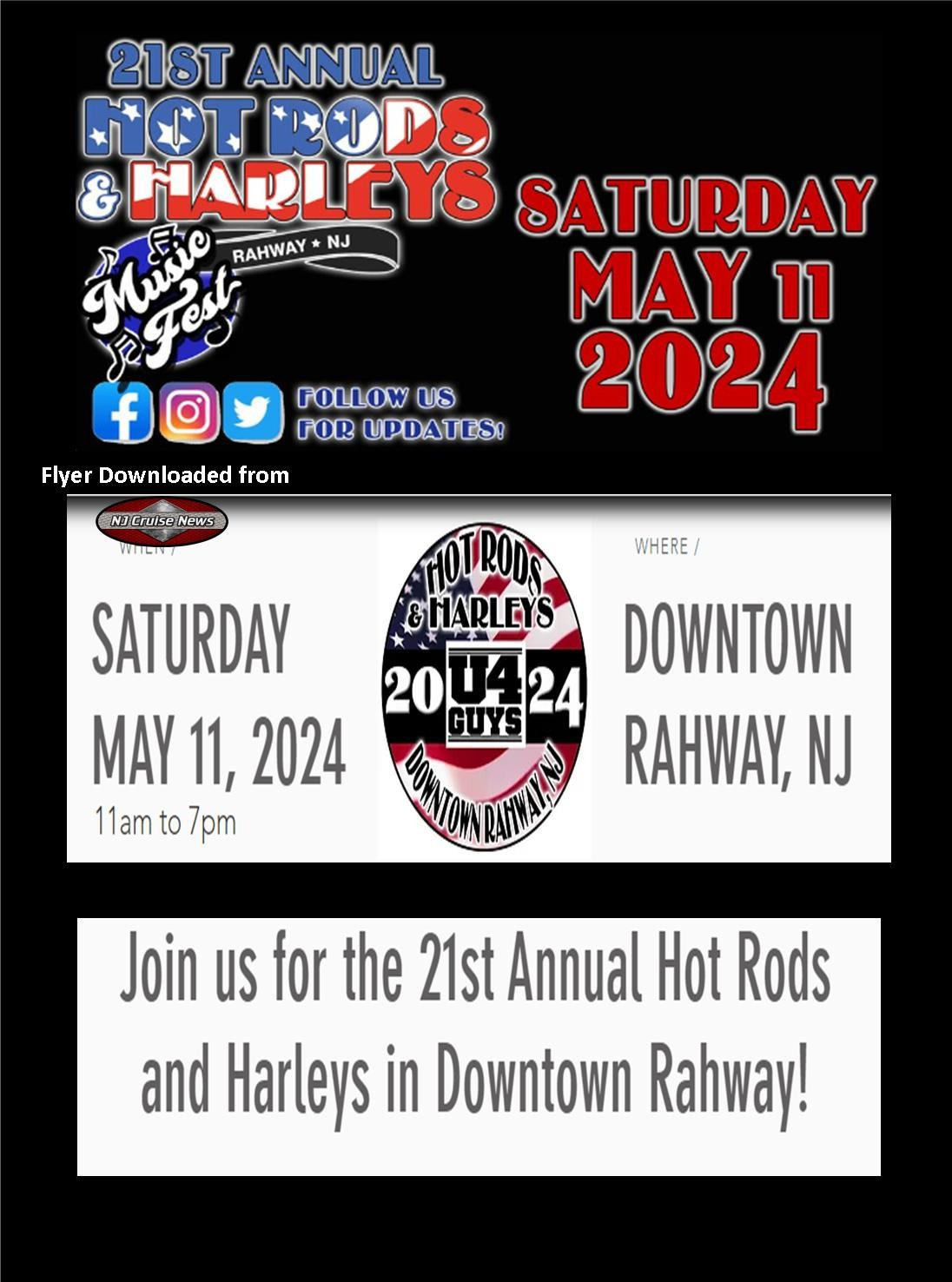 May 11 Hot Rods and Harleys