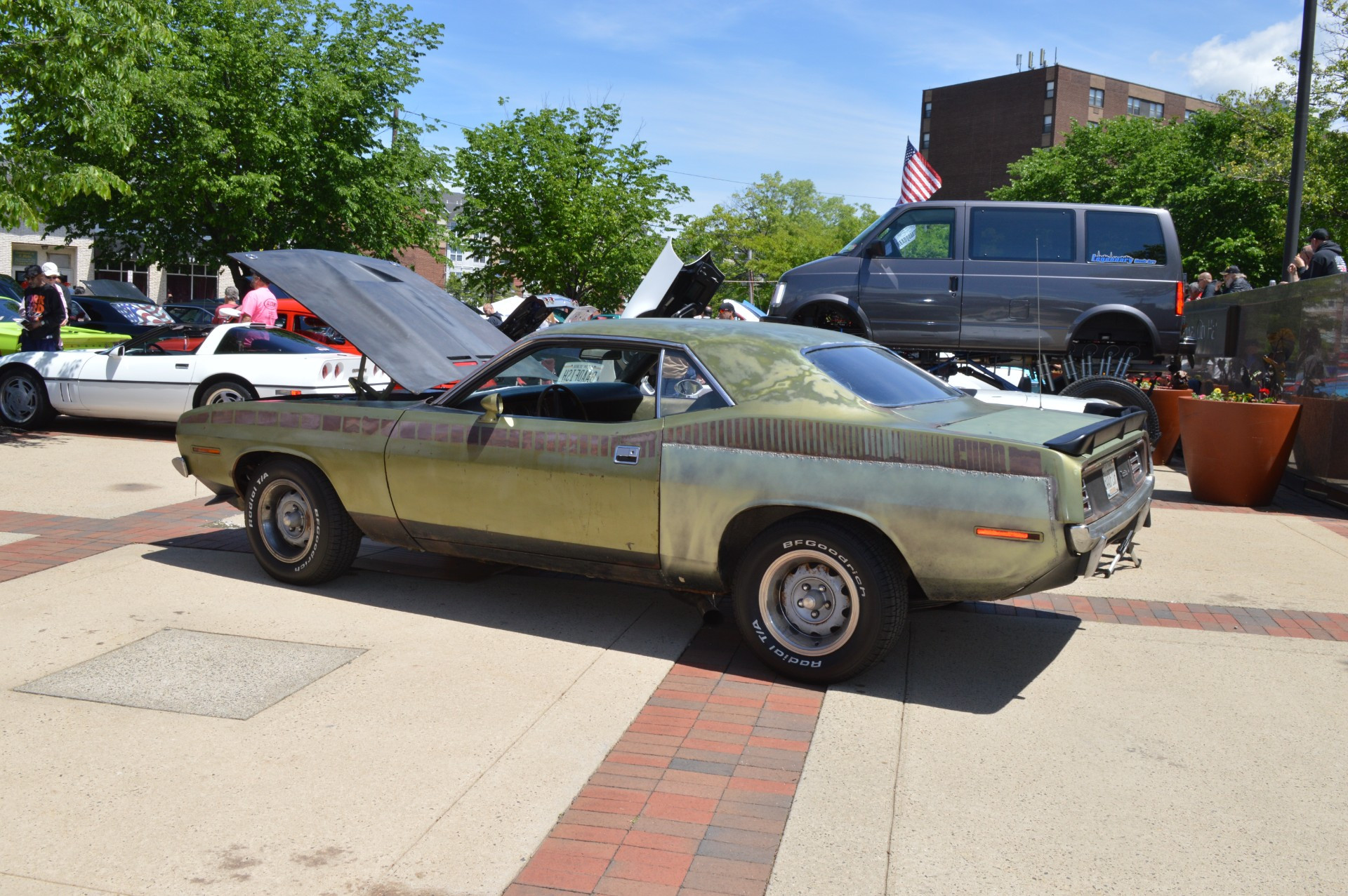 Hot Rods and Harleys, May 11 2024 (12)