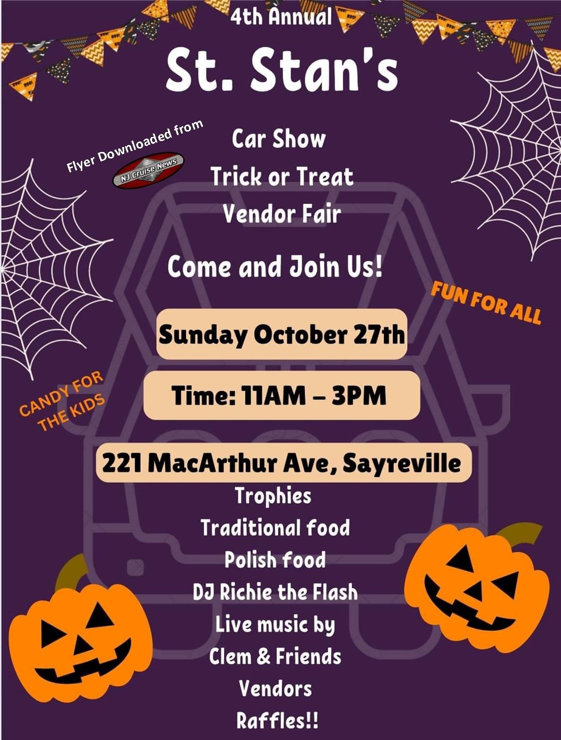 Oct 27 St Stans Trunk or Treat flyer w njcn