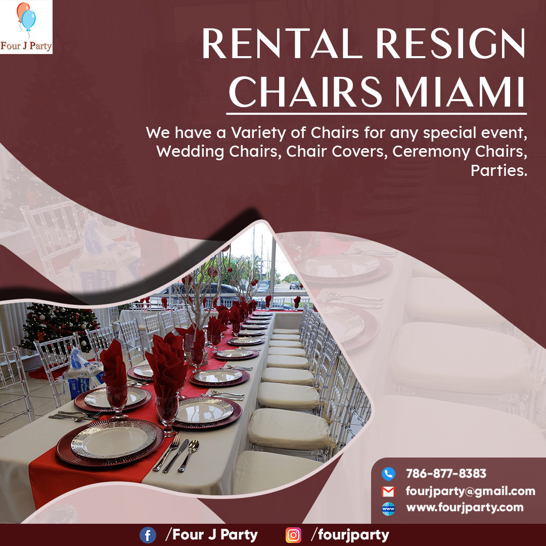How You Benefit By Renting ChairsAndTables For Any Event?