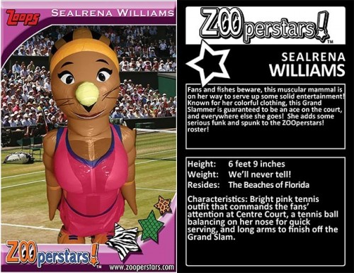 ZOOperstars! character Sealrena Williams