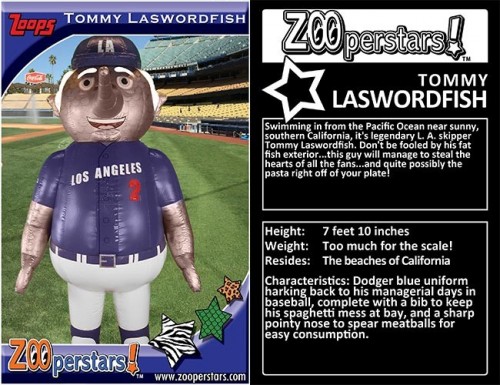 ZOOperstars! character Tommy Laswordfish