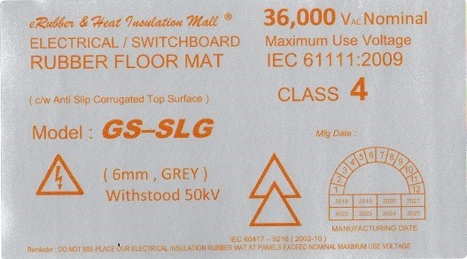 GS-SLG 50kv Label Malaysia