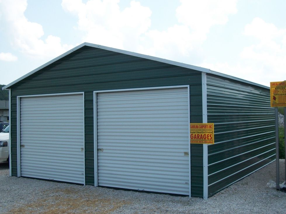 Boxed Eave Style Garages