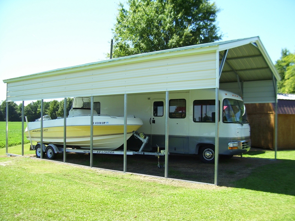 Metal Roof RV Cover