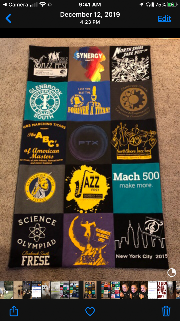 TSHIRT BLANKETS BY LYNN