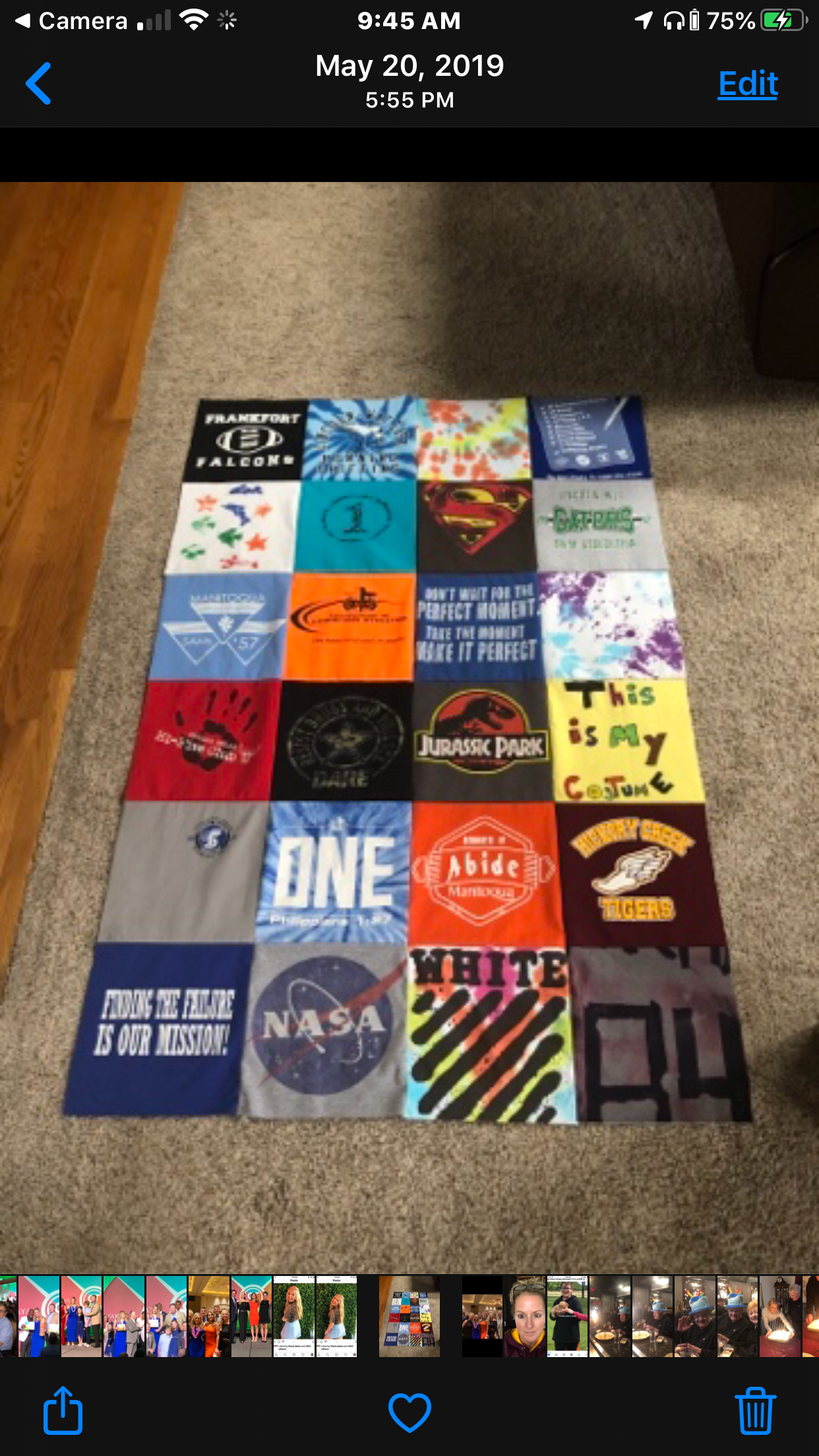 TSHIRT BLANKETS BY LYNN