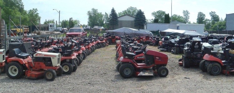 Used mower parts online warehouse