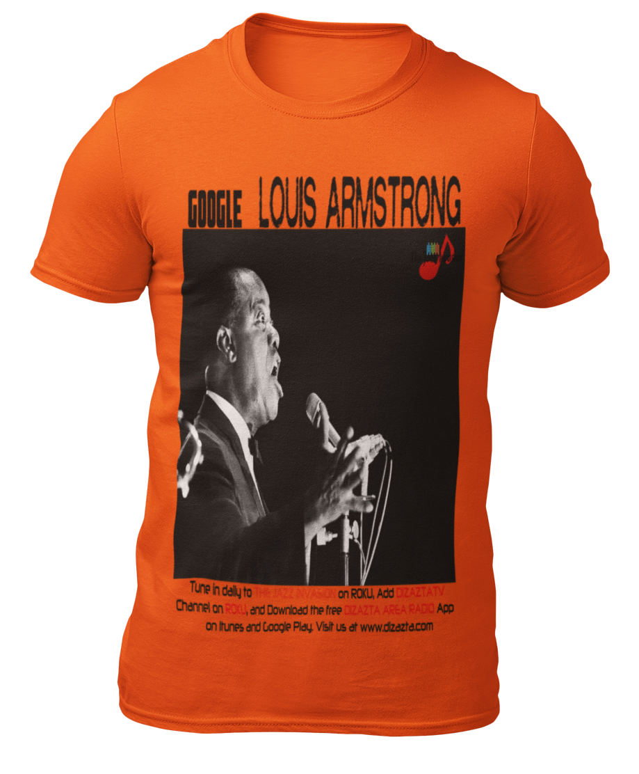 Louis and Lucille” White T-Shirt – Louis Armstrong Official Store