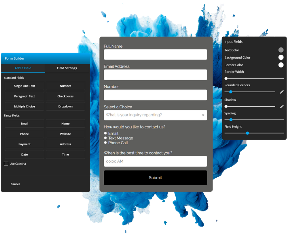 Forms to capture leads & create workflows